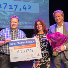 V.V. Schalkwijk pakt eerste prijs met de Rabo Clubkas actie!